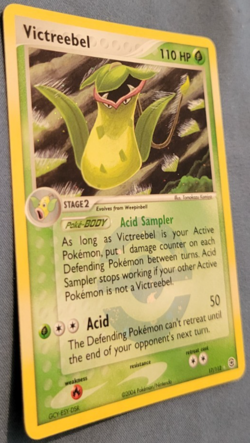 Victreebel 17/112 Holo Rare FireRed & LeafGreen Pokemon Reverse Holo LP - Image 2