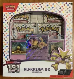 Pokemon Scarlet & Violet 151 Alakazam EX Collection Box New Sealed - Image 1