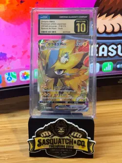 Pokemon TCG CGC Pristine 10 Zeraora VMAX 219/172 SAR - Image 1
