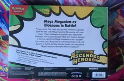 Pokemon TCG Mega Evolution Ascended Heroes Mega Meganium Ex Box Sealed New - Image 3