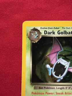 Dark Golbat 7/82, Holo Rare Swirl 🌀 Team RocketCard Nm Wizards Of The Coast - Image 3