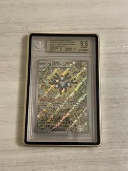 Pokemon Center Magneton Surging Sparks Promo Eng BGS 9.5 Shinji Kanda + Cover - Image 1