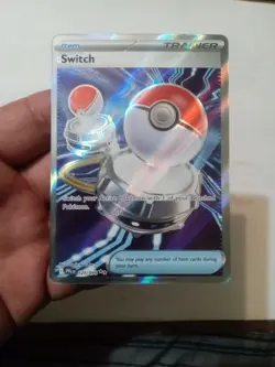 Pokemon TCG Switch 123/94 Phantasmal Flames Ultra Rare NM - Image 1