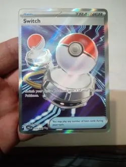 Pokemon TCG Switch 123/94 Phantasmal Flames Ultra Rare NM - Image 2