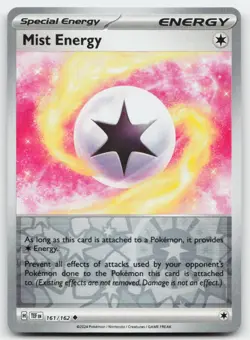 Mist Energy #161/162 (Reverse Holo) (NM) SV05: Temporal Forces TEF Pokemon - Image 1