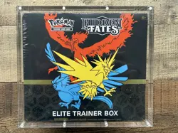 Pokemon TCG Hidden Fates Elite Trainer Box ETB Factory Sealed + Case - Image 1