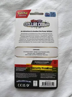 Pokemon TCG: Scarlet & Violet Stellar Crown Single Blister Horsea - Image 2