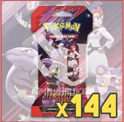 Pokemon TCG Destined Rivals Sleeved Booster Case x144 Packs Factory Sealed.!!! - Image 1