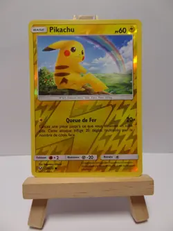 Carte Pokemon " Pikachu " 28/73 REVERSE - Legendes Brillantes - SL3.5 - NM - FR - Image 2