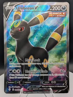 Pokemon TCG: Evolving Skies (188/203) Umbreon V Full Art Ultra Rare (NM) - Image 1