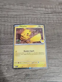 Pikachu 051/162 Pokemon Day 2026 30th Anniversary Stamped Promo Pokemon TCG NM - Image 1