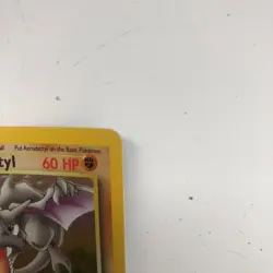 Pokemon Vintage Holo Aerodactyl 1/62 Fossil Wizards Of The Coast 1999 - Image 3