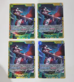 4x Dracule Mihawk (OP14-119) SEC Playset One Piece TCG English - Image 1