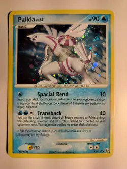Palkia - 11/130 - Pokemon Diamond & Pearl Holo Card LP - Image 1