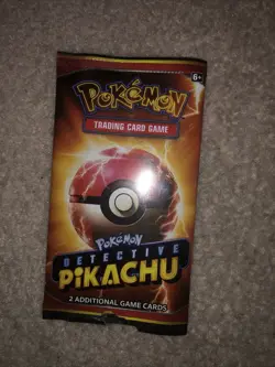 Pokemon Detective Pikachu SM190 Holo Foil Rare Pokemon Trading Card (NEAR MINT) - Image 1