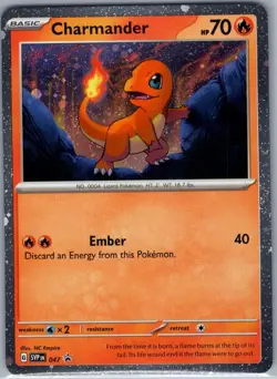 Charmander - (Cosmos Holo) 047 SV: Scarlet & Violet Promo - Pokemon Card - NM - Image 1