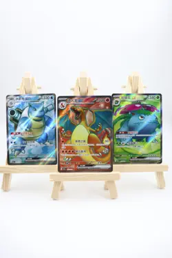 Pokemon Chinese TCG 151C Blastoise Venusaur Charizard 174/175/176/151 SR 3CARD - Image 1