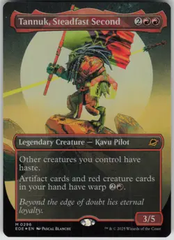 MTG TCG Tannuk, Steadfast Second (Borderless) M Edge of Eternities 296 - Image 1
