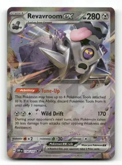 Revavroom ex 156/197 - Obsidian Flames - Pokemon Card NM/M - Image 1