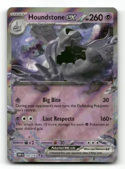 Houndstone ex 102/197 - Obsidian Flames - Pokemon Card NM/M - Image 1
