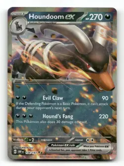 Houndoom ex 134/197 - Obsidian Flames - Pokemon Card NM/M - Image 1