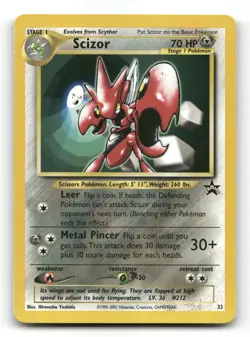Scizor 33 - Wizards Black Star Promos - Pokemon Card NM/M - Image 1