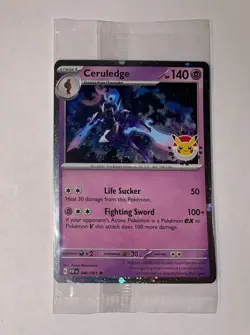 Pokemon Ceruledge Azugladis Pokemon Day PAF 040/091 Promo OVP SEALED - Image 4