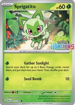 Pokemon Terapagos SSP 161 & Sprigatito PAL 012 GameStop Promos OVP Sealed - Image 2
