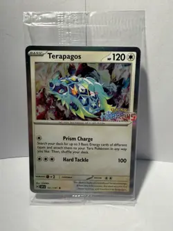 Pokemon Terapagos SSP 161 & Sprigatito PAL 012 GameStop Promos OVP Sealed - Image 4