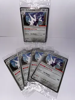 Pokemon Archaludon Briduradon SCR107 GameStop exclusive Promo Stamped Sealed OVP - Image 1