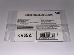 Pokemon Archaludon Briduradon SCR107 GameStop exclusive Promo Stamped Sealed OVP - Image 4