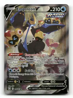 Empoleon V 146/163 - Battle Styles - Pokemon Card NM/M - Image 1