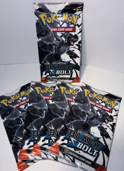 Pokemon Black Bolt Booster Pack English NEU OVP Sealed - Image 1