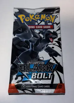 Pokemon Black Bolt Booster Pack English NEU OVP Sealed - Image 2