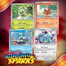Pokemon - Horizons: The Series - FULL SET OF ALL 4 SEALED STAMPED PROMOS - Image 1