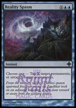 Reality Spasm 1x FOIL ROE MTG Rise of Eldrazi Uncommon MINT blue - Image 1