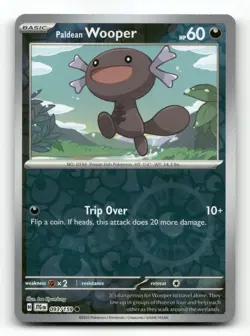 Paldean Wooper 093/159 - Journey Together Reverse Holo - Pokemon Card NM/M - Image 1
