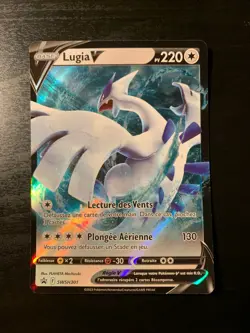 Carte Pokemon : Lugia V SWSH301 Promo Epee & Bouclier Francaise NEUF - Image 1