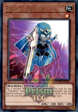 Righty Driver Ultra Rare #DUPO-EN032 Yugioh Ultra Rare - Image 1