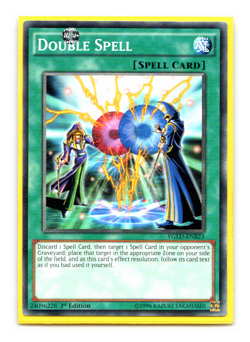 Double Spell - YGLD-ENB23 - Common - 1st Edition Yugioh - Image 1