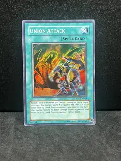 Yugioh Union Attack LODT-EN093 Super Rare NM - Image 1