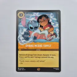 Ohana Means Family 32/204 - Disney Lorcana - Winterspell - Image 1