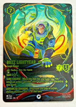 Buzz Lightyear - Jungle Ranger (Iconic) 241/204 Wilds Unknown Holo Lorcana - Image 1