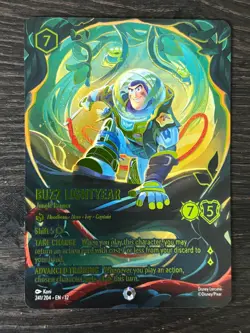 Buzz Lightyear - Jungle Ranger (Iconic) 241/204 Wilds Unknown Holo Lorcana - Image 4