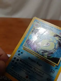 Pokemon TCG Gyarados Base Set 2 Holo Unlimited Rare Card 7/130 LP Condition - Image 5