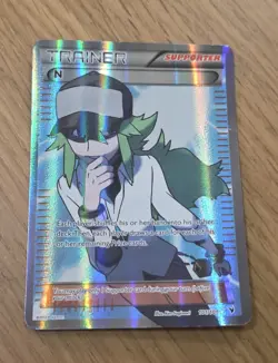 N Supporter 101/101 Full Art UR Noble Victories Holo NM Pokemon Card - Image 2