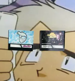 Vintage Pokemon Meiji Lenticular 2 Card Lot Dewgong,hypno LP - Image 1