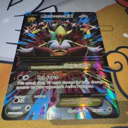 Pokemon TCG XY Fates Collide M Alakazam EX Card 118/124 LP+/NM - Image 2