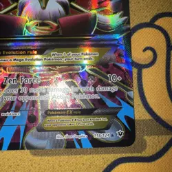 Pokemon TCG XY Fates Collide M Alakazam EX Card 118/124 LP+/NM - Image 3