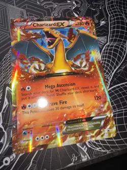 JUMBO/OVERSIZED Charizard EX XY17 Pokemon Holo Promo Card NM/LP - Image 5
